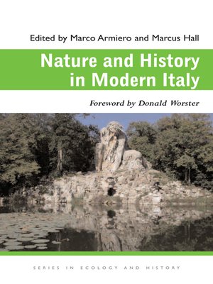 cover image of Nature and History in Modern Italy